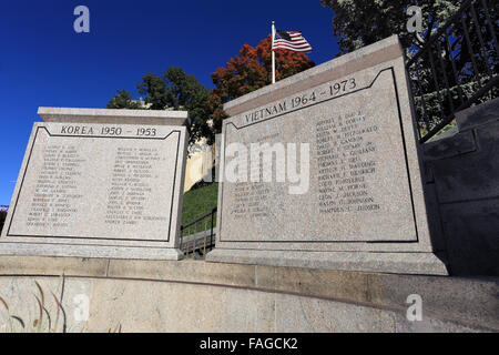 War Memorial Yonkers New York Stock Photo