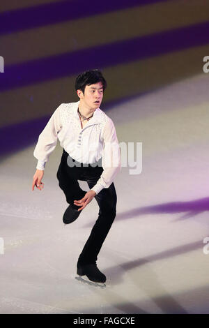 Sapporo, Japan. 28th Dec, 2015. Shoma Uno Figure Skating : Nichirei presents All Japan Medalist on Ice 2015 at Makomanai Sekisui Heim Ice Arena in Sapporo, Japan . © Yohei Osada/AFLO SPORT/Alamy Live News Stock Photo