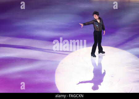 Sapporo, Japan. 28th Dec, 2015. Shoma Uno Figure Skating : Nichirei presents All Japan Medalist on Ice 2015 at Makomanai Sekisui Heim Ice Arena in Sapporo, Japan . © Yohei Osada/AFLO SPORT/Alamy Live News Stock Photo