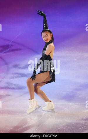 Sapporo, Japan. 28th Dec, 2015. Kaori Sakamoto Figure Skating : Nichirei presents All Japan Medalist on Ice 2015 at Makomanai Sekisui Heim Ice Arena in Sapporo, Japan . © Yohei Osada/AFLO SPORT/Alamy Live News Stock Photo