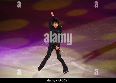 Sapporo, Japan. 28th Dec, 2015. Koshiro Shimada Figure Skating : Nichirei presents All Japan Medalist on Ice 2015 at Makomanai Sekisui Heim Ice Arena in Sapporo, Japan . © Yohei Osada/AFLO SPORT/Alamy Live News Stock Photo