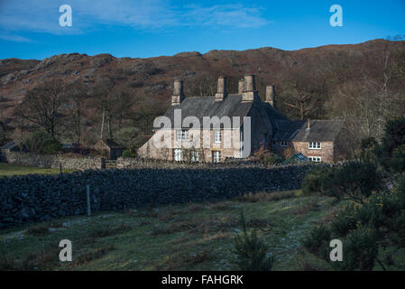 Dalegarth Hall in Eskdale Cumbria Stock Photo