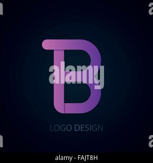 Vector illustration of abstract business logo Stock Vector