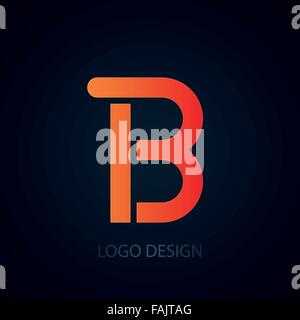 Vector illustration of abstract business logo Stock Vector