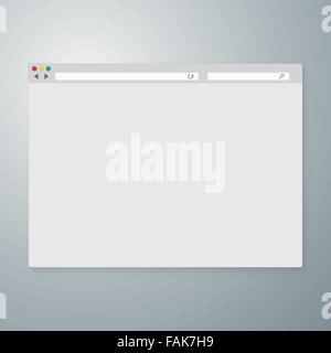 Browser Window Flat Vector Icon Window Internet browser. Simple, flat ...