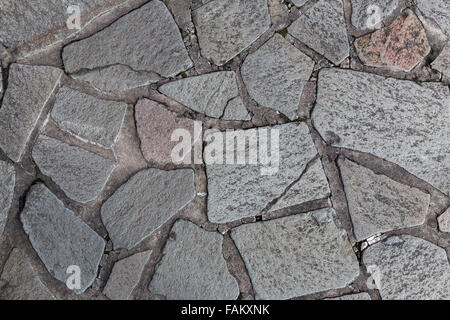Seamless pattern of stone or rock wall background. Stock Photo