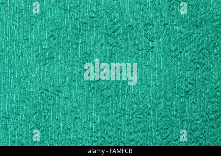 green color wrinkled foil background texture Stock Photo