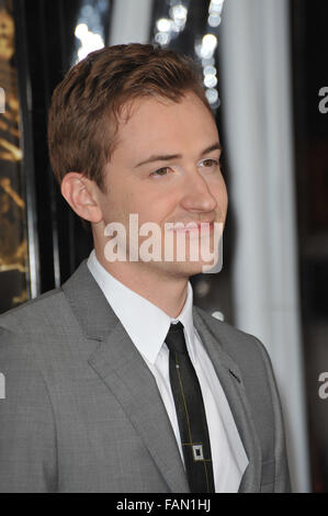 LOS ANGELES, CA - FEBRUARY 24, 2010: Joe Mazzello at the premiere of his new HBO miniseries 'The Pacific' at Grauman's Chinese Theatre, Hollywood. Stock Photo