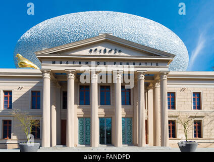 ZWOLLE, NETHERLANDS - MARCH 22, 2015: Exterior of museum De Fundatie. It is built in neoclassical style between 1838 and 1841, d Stock Photo