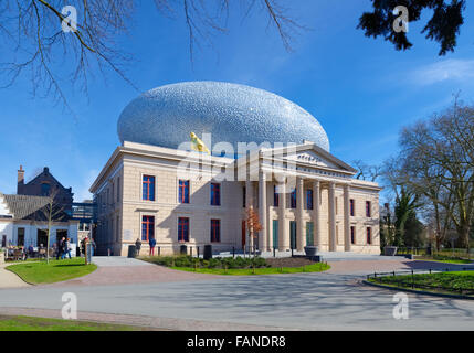 ZWOLLE, NETHERLANDS - MARCH 22, 2015: Exterior of museum De Fundatie. It is built in neoclassical style between 1838 and 1841, d Stock Photo