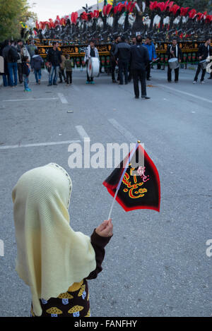 Ashura processions. Bijar. Iran. Stock Photo