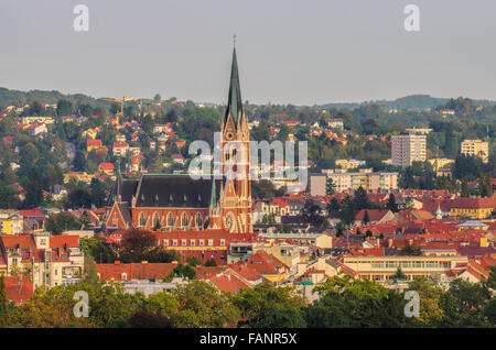 Graz Herz-Jesu-Kirche - Graz Church of the Sacred Heart of Jesus 01 Stock Photo