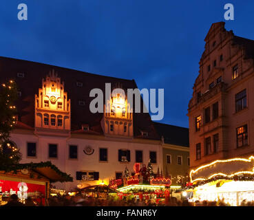 Meissen Weihnachtsmarkt - Meissen christmas market 13 Stock Photo