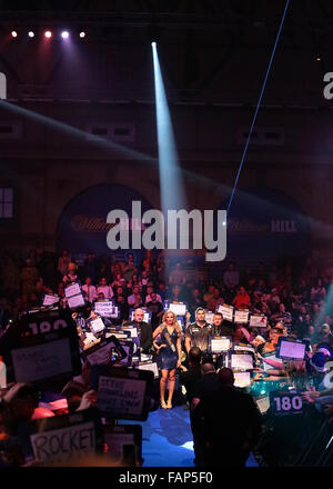 Alexandra Palace, London, UK. 02nd Jan, 2016. William Hill PDC World Darts Championship. Jelle