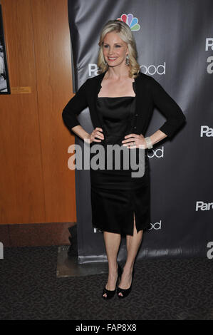 LOS ANGELES, CA - FEBRUARY 22, 2010: Monica Potter at the premiere for her new NBC TV series 'Parenthood' at the Directors Guild of America. Stock Photo