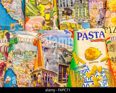 Outdoor market in theCampo dè Fiori in the centro storico area of Rome, Italy Stock Photo