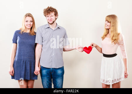 relationships and feelings in triangle happy relationship of three far22k