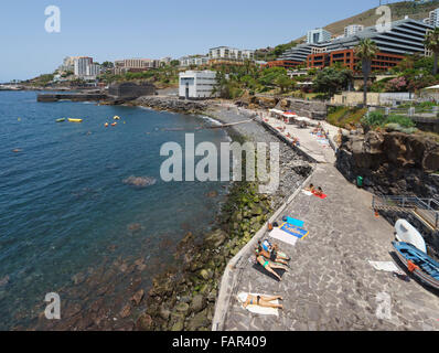 Madeira - Funchal Lido Stock Photo