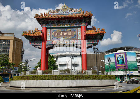 The Chinatown Gate in Bangkok, Thailand Stock Photo