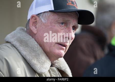 Burns, Oregon, USA. 02nd Jan, 2016. Dwight Hammond Jr. at His Home after rally on Jan 2 2016 Credit:  Marvin Cotney/Alamy Live News Stock Photo