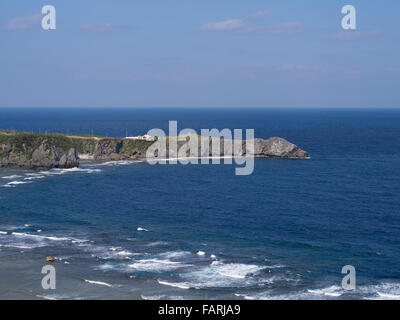 Cape Hedo aka Hedo Misaki,  the northernmost point of the main island of Okinawa, Japan Stock Photo