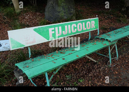 Fujicolor bench hi-res stock photography and images - Alamy