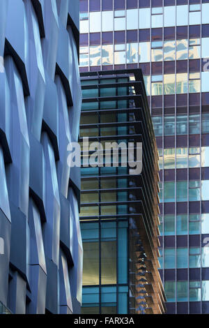 Triton Tower Regents Place Euston Road A mixed use development with a mix of residential commercial private and affordable Stock Photo