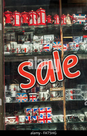 National symbols of England for sale. Stock Photo