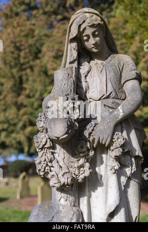 Morbid nude, woman, nude, cemetery statue, old cemetery Stock Photo - Alamy