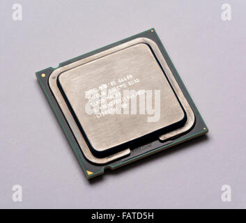 Intel processor cpu Stock Photo