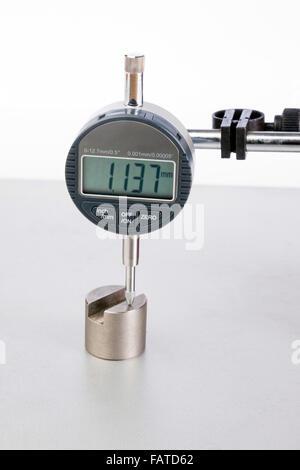 digital height measurement gauge Stock Photo