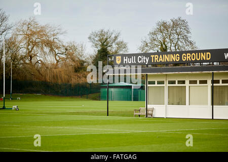 Hull Fc training ground football club   football club professional training pitches offices Hull City Association Football Club Stock Photo