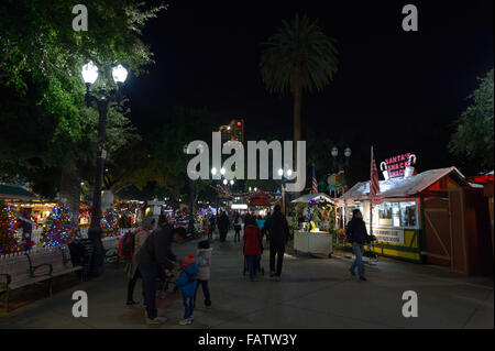 Christmas in the Park, San Jose CA Stock Photo