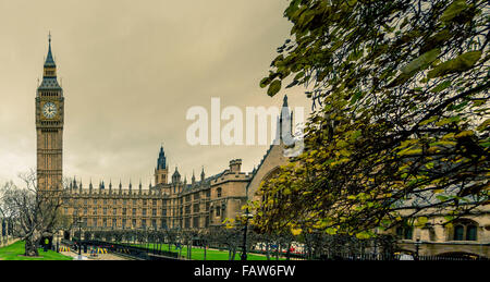 Big Ben and the Houses of Parliament, London, UK. Stock Photo