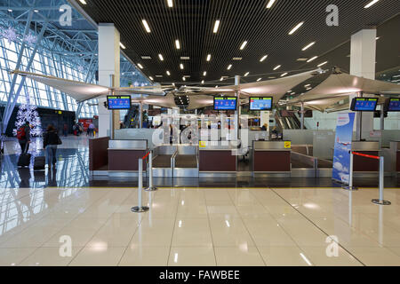 Terminal building of the Bratislava airport in Slovakia. Stock Photo