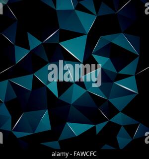 Abstract geometric background with perspective shiny lights. Ideal for cover design, technology concept works and cover designs. eps 10 illustration Stock Vector