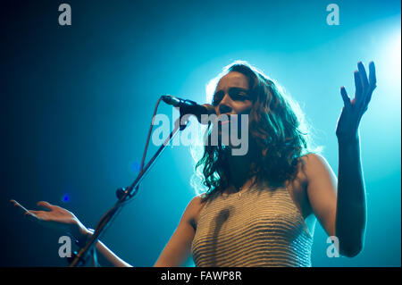Eva Stone performing live on stage at O2 Institute Birmingham Featuring
