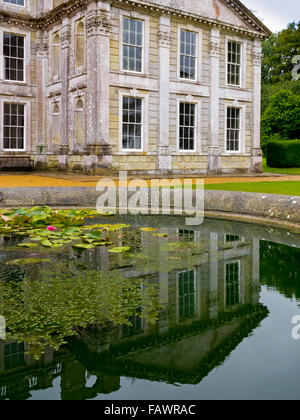 Appuldurcombe House the shell of a large 18th century baroque mansion near Wroxall on the Isle of Wight  in southern England UK Stock Photo