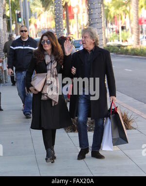 Lisa Vanderpump seen shopping with her husband Ken Todd Featuring: Lisa