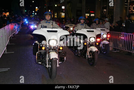 2015 Hollywood Christmas Parade Car shots  Featuring: Atmosphere Where: Hollywood, California, United States When: 30 Nov 2015 Stock Photo