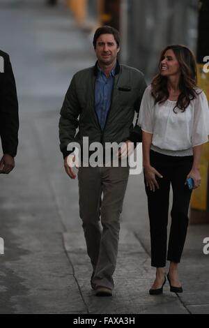 The Ridiculous 6 cast seen arriving at the ABC studios for Jimmy Kimmel Live!  Featuring: Luke Wilson Where: Los Angeles, California, United States When: 30 Nov 2015 Stock Photo