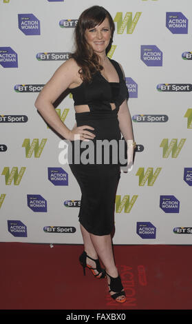 2015 BT Sport Action Woman Awards - Arrivals  Featuring: Guest Where: London, United Kingdom When: 01 Dec 2015 Stock Photo