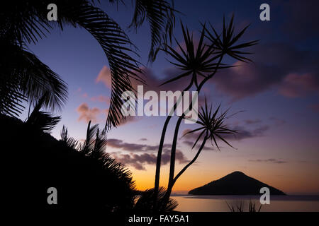 Sunset at South Molle Island, Whitsunday Islands, Queensland, Australia. Stock Photo