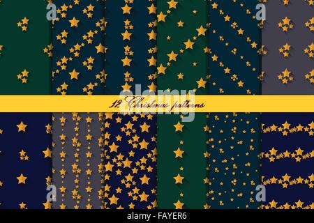 Seamless starry patterns Stock Vector Image & Art - Alamy