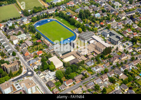 Aerial view, Sportcentrum Kaiserau, Sportcentrum Kaiserau, training center, training center for power football, Kamen, Ruhr area