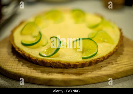 key lime pie Stock Photo