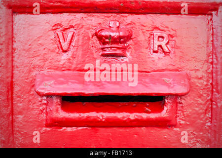 Victorian Post Box Stock Photo