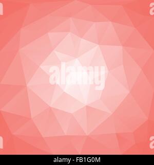 Abstract polygonal vector background in pink color Stock Vector