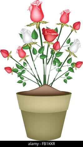 Flower Pot Clip Art - Terracotta Flower Pot Clip Art