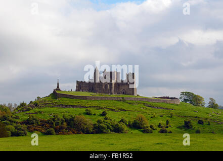 Church ruins, Rock of Cashel, Cashel, Tipperary, Ireland Stock Photo